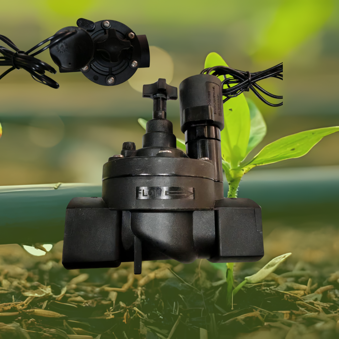 Valvula Electrica 1"  2vias Jardin c/cf